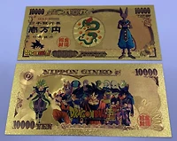 DBZ Anime (Beerus) Souvenir Coin Banknote