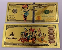 Disney (Minnie Mouse) Souvenir Coin Banknote