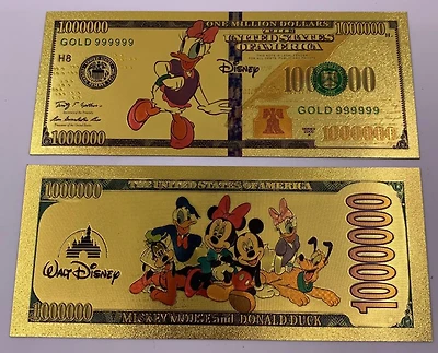 Disney (Daisy Duck) Souvenir Coin Banknote