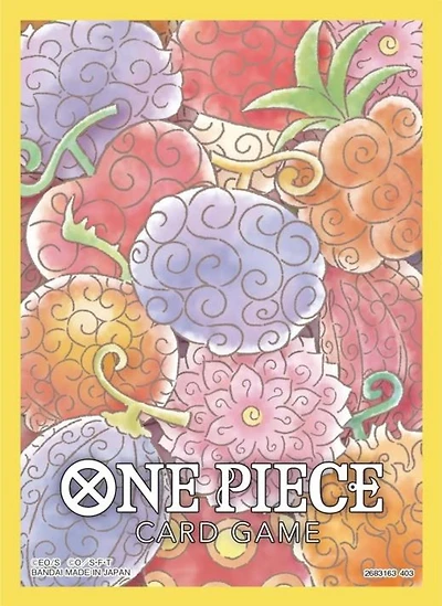 One Piece TCG: Official Sleeves Devil Fruit 70CT (Set 4)