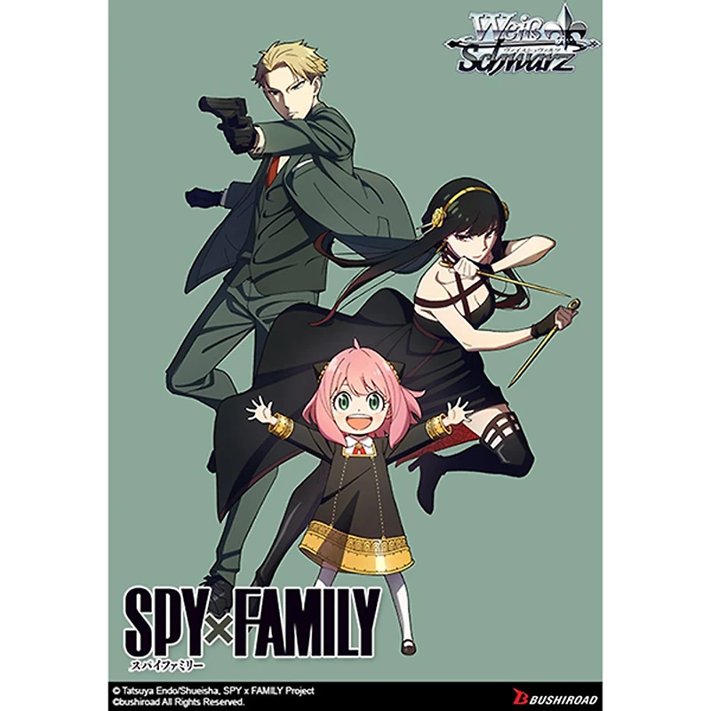 Spy x Family "Weiss Schwarz" [Sealed Booster Box Display] 16 Packs