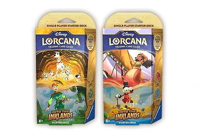 Disney Lorcana TCG: Into The Inklands Starter Deck (1 Random Box)