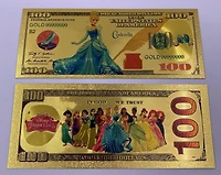 Disney (Cinderella) Souvenir Coin Banknote