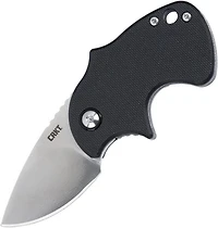 CRKT - Orca Linerlock Black GRN Pocket Knife (1.75" Satin Finish D2 Tool Steel)