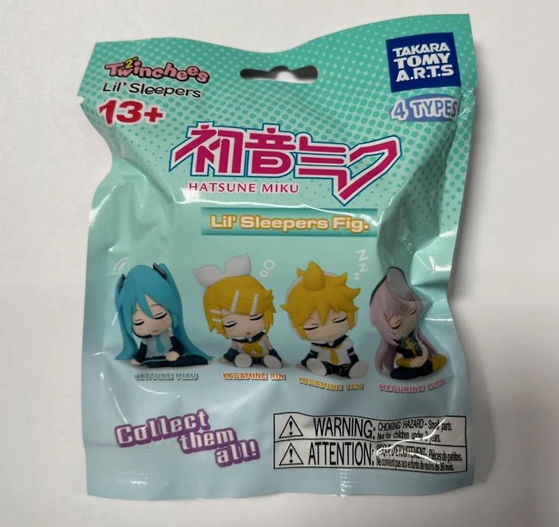 Blind Bag - Hatsune Miku Lil Sleepers Mystery Figure Pack [1 Random Bag]