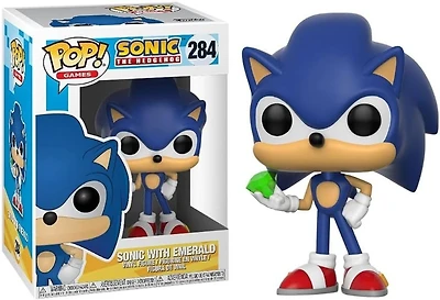 Funko POP Sonic the Hedgehog with Emerald [284]