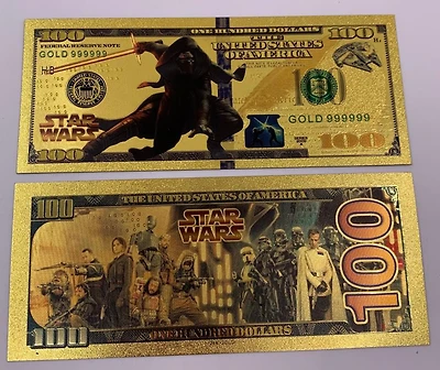 Star Wars (Kylo Ren) Souvenir Coin Banknote