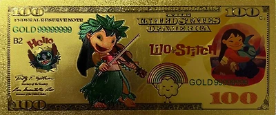 Disney (Lilo) Souvenir Coin Banknote