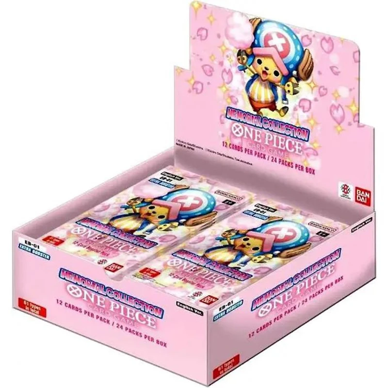 Pure Blades One Piece TCG: Memorial Collection [Sealed Booster Box 24 Packs]  EB-01 | MainPlace Mall