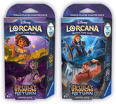 Disney Lorcana TCG: Ursula's Return Starter Deck (1 Random Box)