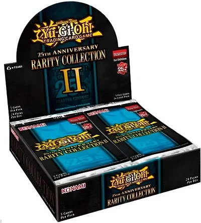 Yu-Gi-Oh! TCG: 25th Anniversary: Rarity Collection II [Sealed Booster Box] 18 Packs