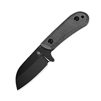 Deckhand (Black Micarta) Fixed Blade [2.94" Sheepsfoot Black D2] Kizer Cutlery 1062A2