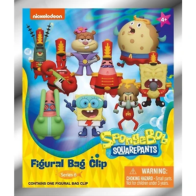 3D Foam Key Ring - SpongeBob Nickeoldeon (Series 6)