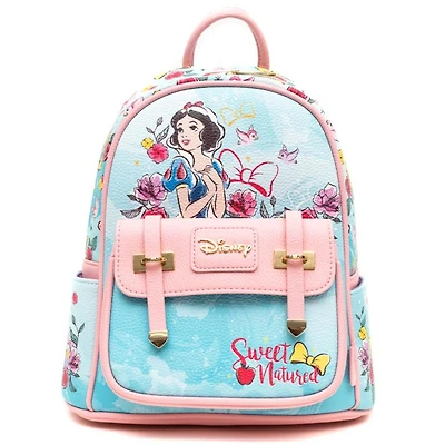 11" Mini Backpack - Snow White (Vegan Leather)