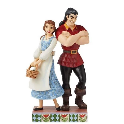 Disney - Belle vs Gaston Good vs Evill "Beauty and the Beast" by Jim Shore