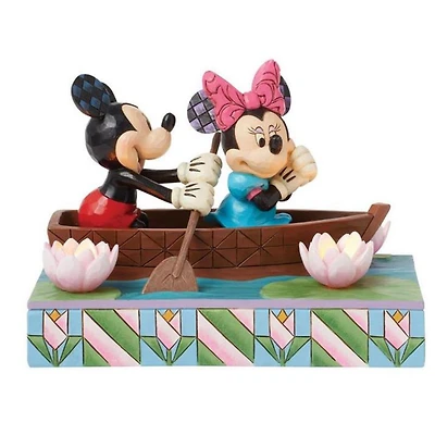 Disney - Mickey & Minnie LED Love Rowbo (Jim Shore)