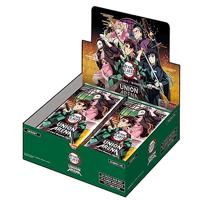 Union Arena TCG: Demon Slayer: Kimetsu no Yaiba UE05BT [Sealed Booster Box] 16 Packs