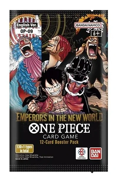 One Piece TCG: Four Emperors Booster (Pack of 1) OP-09