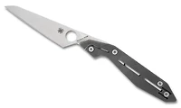 NAND Titanium Folding Knife (3.2" Satin Bohler M398) Spyderco C270TIP