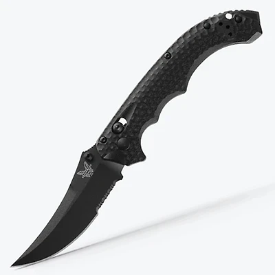 Benchmade Mini Bedlam Black G-10 AXIS Lock Knife [3.5" Black S90V] 865SBK