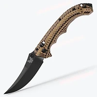 Benchmade Mini Bedlam Coyote Black G-10 AXIS Lock Knife [3.5" Black S90V] 865BK-01