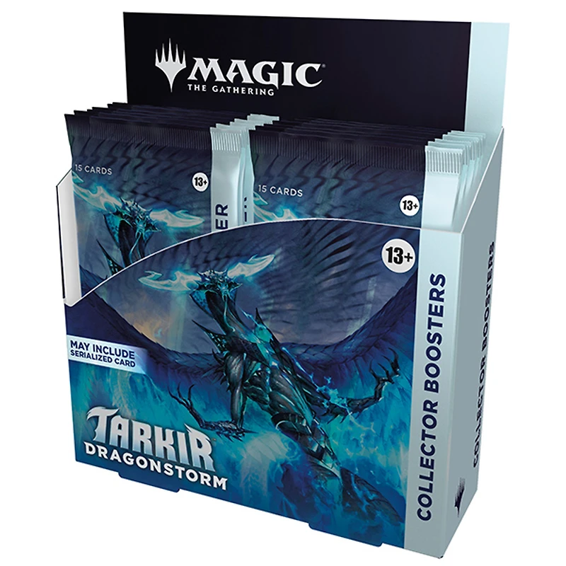 MTG: Tarkir Dragonstorm (Collector's) Booster (Sealed Display Box) 12 Packs "Magic The Gathering"