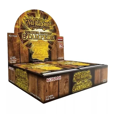 Yu-Gi-Oh! TCG: Quarter Century Stampede [Sealed Booster Box] 24 Packs