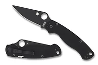 Paramilitary 2 Folding Knife Compression Lock Black G-10 [3.44" Black S45V] Clip Point C81GPBK2