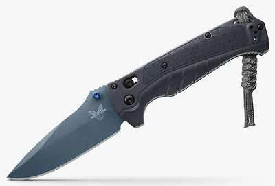 Benchmade Water Adira Tempest Gray Folding Knife (3.88" Stonewashed MagnaCut) 18060BT-01