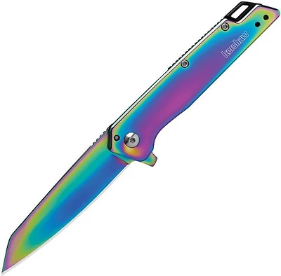 Kershaw Misdirect Rainbow A/O Pocket Knife [3" Spectrum PVD 4Cr14]
