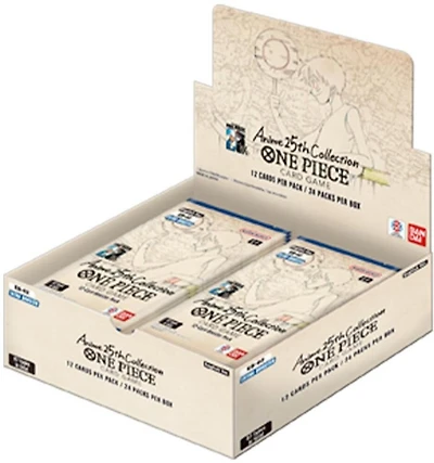 One Piece TCG: Anime 25th Collection [Sealed Booster Box 24 Packs] EB-02