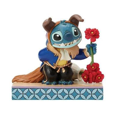 Disney - Stitch Dressed As Beast "Lilo and Stitch" (By Jim Shore)