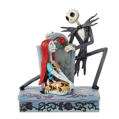 Disney - Jack and Sally Gravestone "The Nightmare Before Christmas" (By Jim Shore)