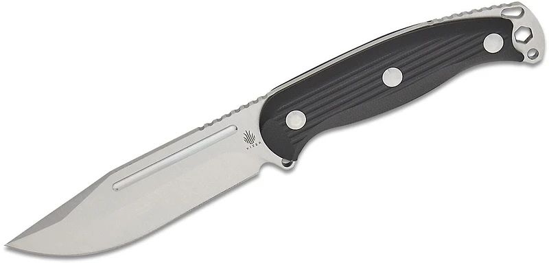 Ursa Major (Black G10 Handle) Fixed Blade [4.45" Satin AEB-L Stainless] Kizer Cutlery 1082A1