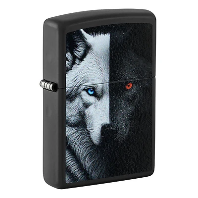 Two Wolves Design Zippo