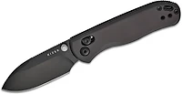 Drop Bear 2 (Black Aluminum Handle) Clutch Lock Pocket Knife [2.84" Black DLC Nitro-V] Kizer Cutlery V3619.2KD2