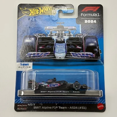 Hot Wheels Premium: Formula 1 BWT Alpine F1 Team A524 #31 (1:64 Scale) 2024