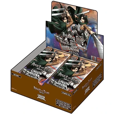 Union Arena TCG: Attack on Titan UE10BT [Sealed Booster Box] 16 Packs