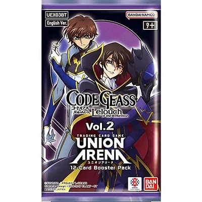 Union Arena TCG: Code Geass - Lelouch of the Rebellion (V2) UEX03BT [1 Random Pack]
