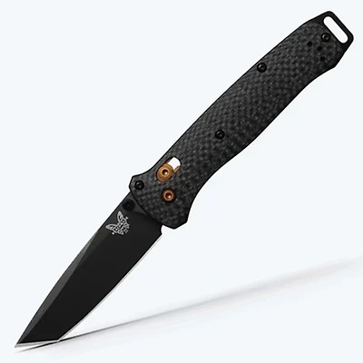 Benchmade Bailout Carbon Fiber Copper Hardware (AXIS) [3.4" Black S90V] 537BK-10