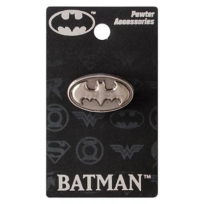 Batman Logo Pewter Lapel Pin