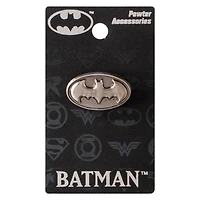 Batman Logo Pewter Lapel Pin