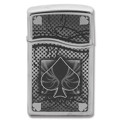 Spades Blu2 Zippo