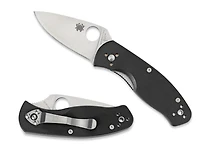 Spyderco Persistence Folding Knife Liner Lock Black G-10 [2.75" Satin 8Cr13MoV] C136GP