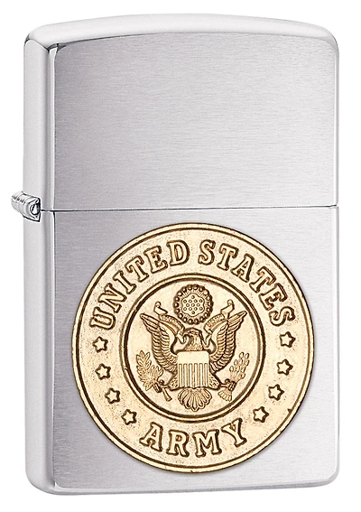 Army Emblem Gold Zippo