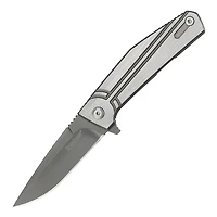 Kershaw Nura 3.0 Folding Knife Gray Stainless Steel [3.00" Gray 8Cr13MoV] 4030TIKVT