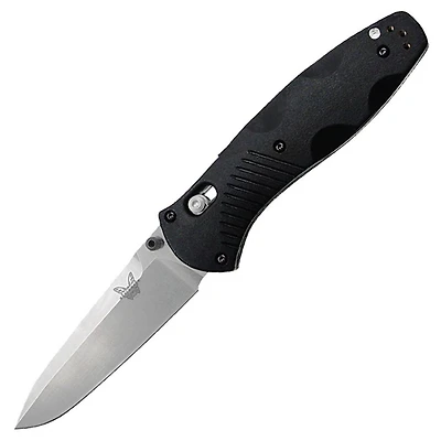 Benchmade Barrage Osborne Folding Knife AXIS Assisted Black Nylon [3.60" Satin 154CM