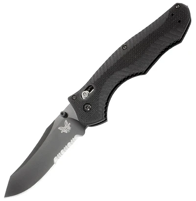 Benchmade Contego Osborne Folding Knife AXIS lock Black G-10[3.98" Black M4] 810SBK