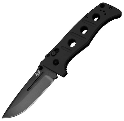 Benchmade Adamas Shane Sibert Folding Knife AXIS Lock Black G-10 [3.82" Black D2] 275BK