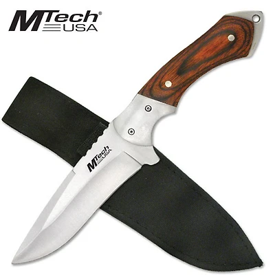 M-tech Brown Handle Fixed Blade